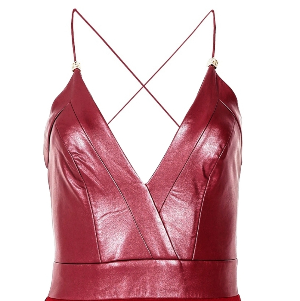 Forever Unique’s Bodysuit in Oxblood